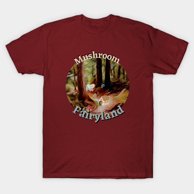 Mythical fairyland T-Shirt by Warmist